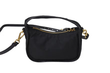 画像をギャラリービューアに読み込む, PRADA プラダ ハンドバック TESSUTO ORO 2WAYショルダーバッグ ナイロン BN1409 ブラック 黒 美品 中古 4c071493 
