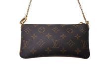 Load image into Gallery viewer, LOUIS VUITTON ルイヴィトン ポシェットミラMM モノグラム ハンドバッグ M60094 ポーチ 廃盤品 ブラウン 美品 中古 4c071504