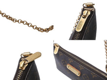 Load image into Gallery viewer, LOUIS VUITTON ルイヴィトン ポシェットミラMM モノグラム ハンドバッグ M60094 ポーチ 廃盤品 ブラウン 美品 中古 4c071504
