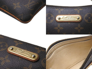 LOUIS VUITTON ルイヴィトン ポシェットミラMM モノグラム ハンドバッグ M60094 ポーチ 廃盤品 ブラウン 美品 中古 4c071504