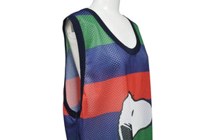 極美品 GUCCI × PEANUTS SNOOPY グッチ スヌーピー 16AW メッシュタンクトップ マルチカラー キャラクターコラボ 440114 サイズXS 中古 4c071536 