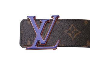 新品同様 LOUIS VUITTON x NBA ルイヴィトン エヌビーエー サンチュール ベルト MP278 モノグラム 全長約108cm ヴァージルアブロー 中古 4c071552