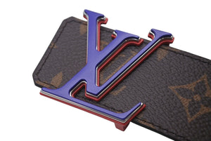 新品同様 LOUIS VUITTON x NBA ルイヴィトン エヌビーエー サンチュール ベルト MP278 モノグラム 全長約108cm ヴァージルアブロー 中古 4c071552
