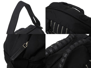 CHANEL シャネル スポーツライン ショルダーバッグ 10番台 2WAY ココマーク ステッチ ナイロン ブラック ホワイト 美品 中古 4c071606