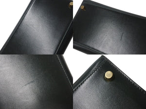 極美品 HERMES エルメス ケリー32 外縫い グリーン □D刻印 カーフスキン ゴールド金具 ハンドバッグ 2WAY 中古 4c071607