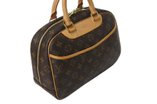 Load image into Gallery viewer, 極美品 LOUIS VUITTON ルイヴィトン ハンドバッグ M42228 トゥルービル モノグラム ブラウン ゴールド金具 中古 4c071611