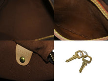 Load image into Gallery viewer, 極美品 LOUIS VUITTON ルイヴィトン ハンドバッグ スピーディ25 M41528 モノグラム PVC コーティングキャンバス ブラウン 中古 4c071612