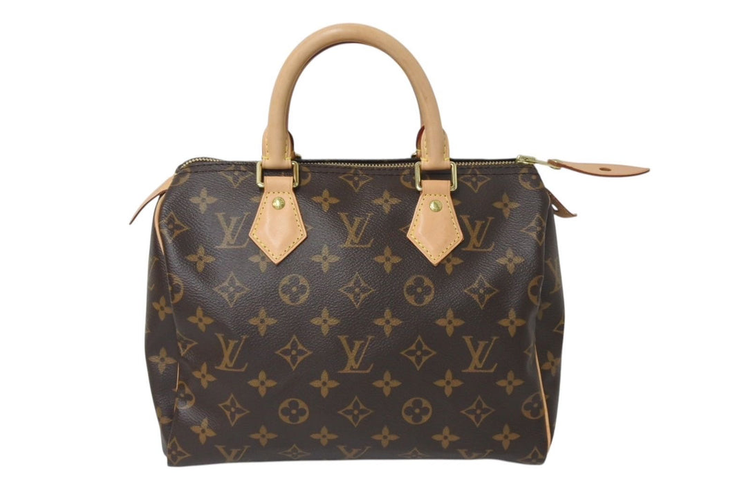 極美品 LOUIS VUITTON ルイヴィトン ハンドバッグ スピーディ25 モノグラム M41109 ゴールド金具 中古 4c071620