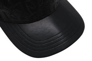 CHROME HEARTS クロムハーツトラッカーキャップ クロスパッチ セメタリー クロスボール シルバー 925 ブラック 美品 中古 4c071659