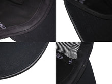 Load image into Gallery viewer, CHROME HEARTS クロムハーツトラッカーキャップ クロスパッチ セメタリー クロスボール シルバー 925 ブラック 美品 中古 4c071659