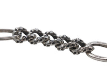 Load image into Gallery viewer, CHROME HEARTS クロムハーツ ダガーチャーム キーリング 重量約73.3g シルバー925 5リンク STERLING刻印 美品 中古 4c071662