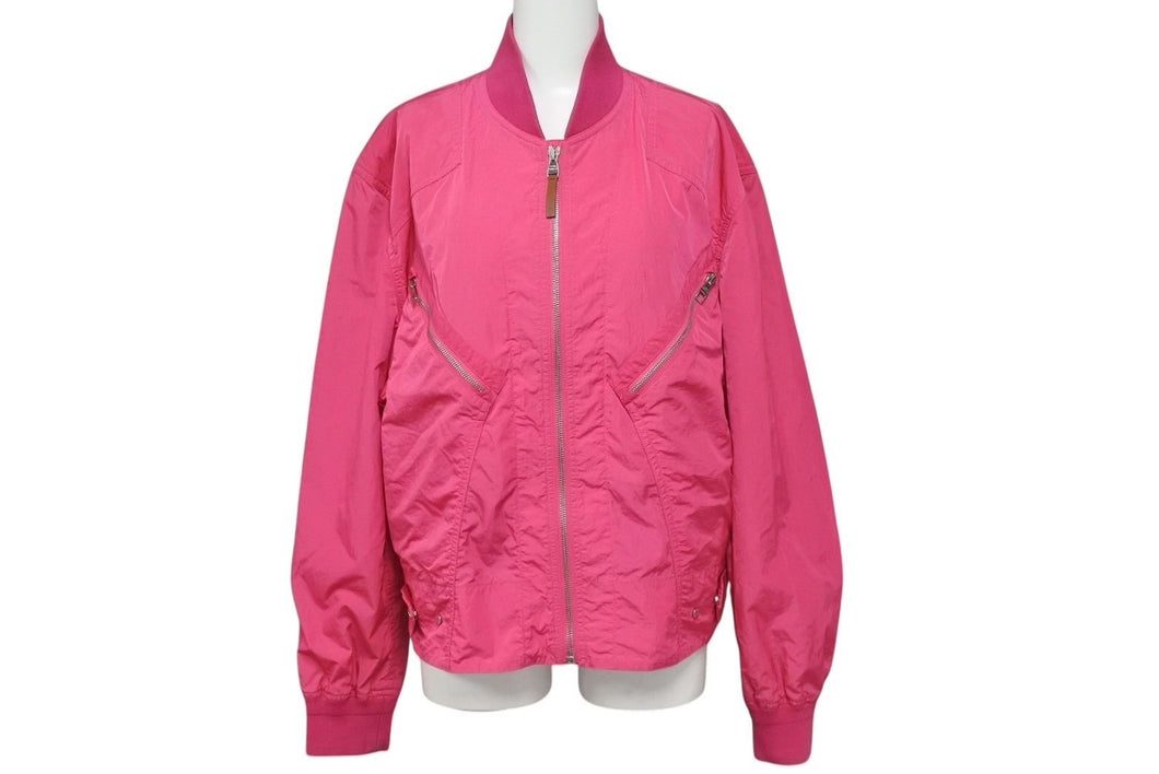 LOUIS VUITTON ルイヴィトン ナイロンジャケット ブルゾン RM151 サイズ52 ナイロン ピンク 美品 中古 4c071672