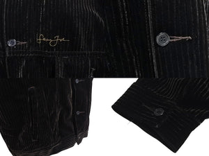 SEAN JOHN ショーンジョン corduroy jacket コーデュロイ ジャケット ダークブラウン サイズ XL 美品 中古 4c071675