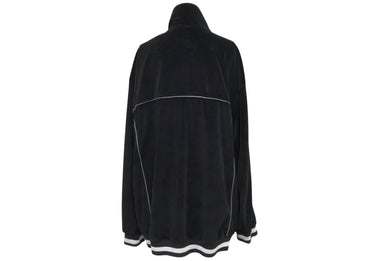 SEAN JOHN ショーンジョン veroa jacket ベロアトラック ジャケット サイズ XL ブラック コットン 美品 中古 4c071677
