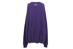VETEMENTS ヴェトモン BEVERLY HILLS スウェット LA限定 パープル ビバリーヒルズ 刺繍 サイズL 美品 中古 4c071687 