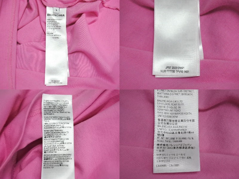 BALENCIAGA バレンシアガ 24SS PARIS SOCCER 半袖Tシャツ