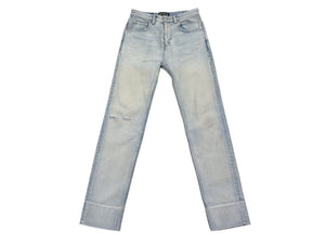 BALENCIAGA バレンシアガ WASHED SLIM JEAN ウォッシュドスリムジーンズ サイズ 28 641462 TBP46 5620 美品 中古 4c071710