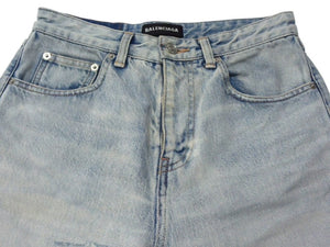 BALENCIAGA バレンシアガ WASHED SLIM JEAN ウォッシュドスリムジーンズ サイズ 28 641462 TBP46 5620 美品 中古 4c071710