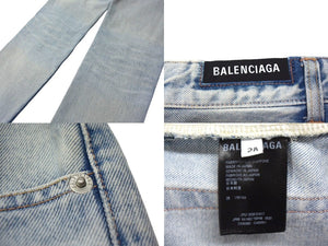 BALENCIAGA バレンシアガ WASHED SLIM JEAN ウォッシュドスリムジーンズ サイズ 28 641462 TBP46 5620 美品 中古 4c071710