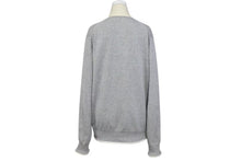画像をギャラリービューアに読み込む, SACAI サカイ 14-00617M CARDIGAN カーディガン Vネック サイズ1 ライトグレー コットン100% 良品 中古 4c071715 