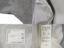 画像をギャラリービューアに読み込む, SACAI サカイ 14-00617M CARDIGAN カーディガン Vネック サイズ1 ライトグレー コットン100% 良品 中古 4c071715 