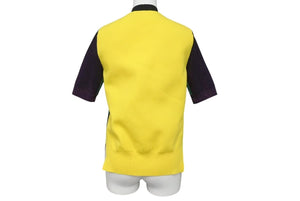 MARNI マルニ ラメ入り配色 半袖ニット Tシャツ プルオーバー P16GCMDT14EQOFA302 マルチカラー サイズ38 美品 中古 4c071719