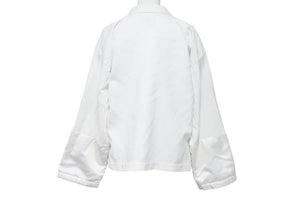 COMME DES GARCONS コムデギャルソン JACKET ジャケット レディース XS ホワイト ポリエステル RI-J027 美品 中古 4c071722