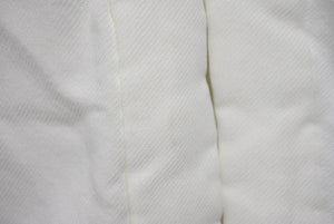 COMME DES GARCONS コムデギャルソン JACKET ジャケット レディース XS ホワイト ポリエステル RI-J027 美品 中古 4c071722