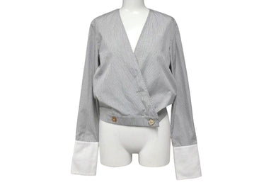 極美品 MONOGRAPHIE モノグラフィー check shirt チェックシャツ レディース サイズ XS コットン 100% 中古 4c071725