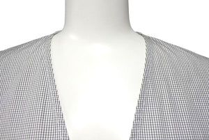極美品 MONOGRAPHIE モノグラフィー check shirt チェックシャツ レディース サイズ XS コットン 100% 中古 4c071725