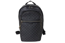 Load image into Gallery viewer, 極美品 LOUISVUITTON ルイヴィトン ミカエル バックパック リュック N58024 ダミエグラフィット ブラック 中古 4c071733