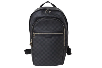 極美品 LOUISVUITTON ルイヴィトン ミカエル バックパック リュック N58024 ダミエグラフィット ブラック 中古 4c071733