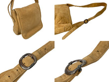 Load image into Gallery viewer, CHROME HEARTS クロムハーツ ムートン ソフトショルダーバッグ ダガージップ ベージュ シルバー925 美品 中古 4c071736