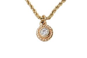 CHRISTIAN DIOR クリスチャンディオール ラインストーン ネックレス アクセサリー GP ゴールド 9g 美品 中古 4c071758