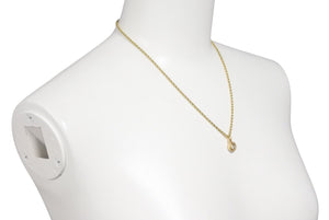 CHRISTIAN DIOR クリスチャンディオール ラインストーン ネックレス アクセサリー GP ゴールド 9g 美品 中古 4c071758