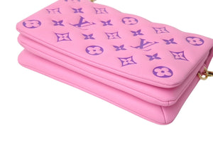 新品同様品 LOUIS VUITTON ルイヴィトン ポシェットクッサン ピンクショルダーバッグ M80745 モノグラム 中古 4c071760