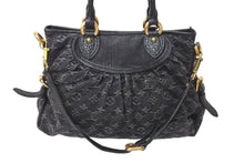 Load image into Gallery viewer, 極美品 LOUIS VUITTON ルイヴィトン ネオカヴィMM ハンドバッグ M95351 モノグラムデニム レザー 2WAY ゴールド金具 中古4c0717652
