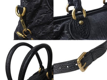 Load image into Gallery viewer, 極美品 LOUIS VUITTON ルイヴィトン ネオカヴィMM ハンドバッグ M95351 モノグラムデニム レザー 2WAY ゴールド金具 中古4c0717652