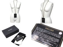 Load image into Gallery viewer, 新品同様 CHANEL シャネル チェーンカードケース ネックストラップ ココマーク 30番台 2021年 ラムスキン ブラック 中古 4c071786