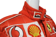 Load image into Gallery viewer, Marlboro マルボロ レーシングジャケット サイズS F1 スポーツ レース フェラーリ パッチ刺繍 レッド 美品 中古 4c071792