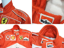 Load image into Gallery viewer, Marlboro マルボロ レーシングジャケット サイズS F1 スポーツ レース フェラーリ パッチ刺繍 レッド 美品 中古 4c071792