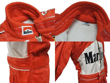 Load image into Gallery viewer, Marlboro マルボロ レーシングジャケット サイズS F1 スポーツ レース フェラーリ パッチ刺繍 レッド 美品 中古 4c071792