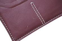 Load image into Gallery viewer, TOD`S トッズ カードケース パスケース 名刺入れ レザー 革 ボルドー ワインレッド 美品 中古 4c071797