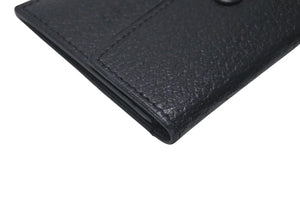 J.M.WESTON ジェイエムウエストン カードケース 名刺入れ パスケース レザー ブラック 美品 中古 4c071798