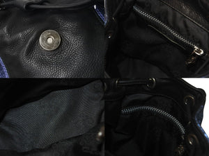 CHROME HEARTS クロムハーツ IGGY MINI イギー ミニ ダガー付き バックパック レザー シルバー925 ブルー 美品 中古 4c071820