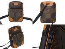 Load image into Gallery viewer, LOUIS VUITTON ルイヴィトン NIGO ダミエジャイアント アマゾン スリングバッグ N40379 2020年 ショルダーバッグ ロゴ 鞄 美品 中古 4c071823