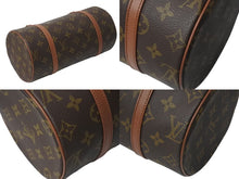 Load image into Gallery viewer, LOUIS VUITTON ルイヴィトン パピヨン26 ハンドバッグ M51386 モノグラム ブラウン ゴールド金具 美品 中古 4c071828