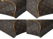Load image into Gallery viewer, LOUISVUITTON ルイヴィトン エリプスPM ハンドバッグ モノグラム M51127 PVC ヌメ革 ブラウン ゴールド金具 美品 中古 4c071835