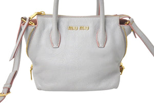 MIUMIU ミュウミュウ 2WAYバッグ ハンドバッグ ショルダーバッグ 