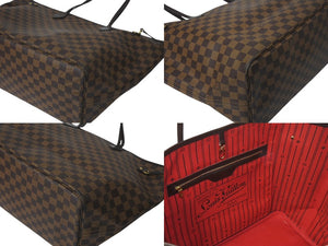 極美品 LOUIS VUITTON ルイヴィトン ネヴァーフルGM ダミエ ハンドバッグ N51106 中古 4c071848
